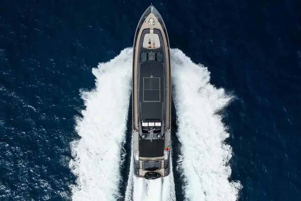 Leopard 31, aft deck — Mallorca Yachst Hire, Mallorca. Morning coves, afternoon anchorage off Cala Mondragó