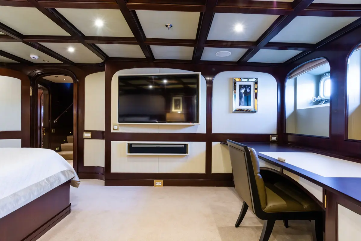 The Wellesley, aft deck — Mallorca Yachst Hire, Mallorca. 56 Metres of Calm Off the Tramuntana Coast