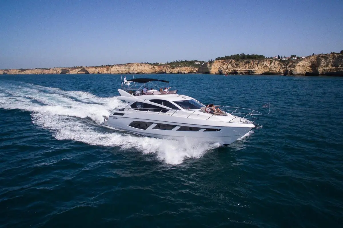 Pardo 38, master cabin — Mallorca Yachst Hire, Mallorca. Nimble day-boat runs from Portals to quiet coves