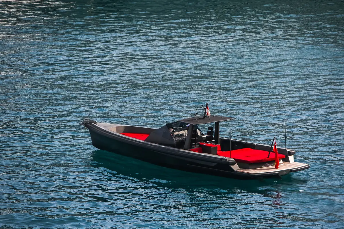 Wally 45, aft deck — Mallorca Yachst Hire, Mallorca. Sleek sailing lines for cala hopping along the coast